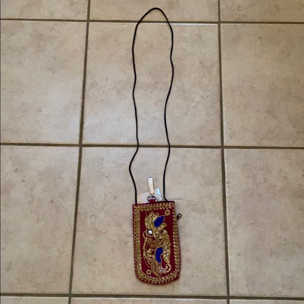 Traditional Indian cell phone/money purse